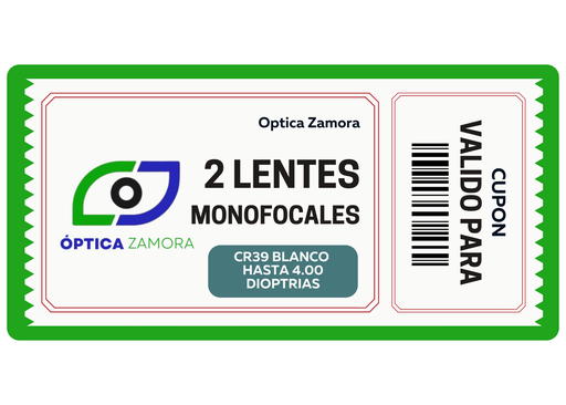 [C2LM] Tarjeta de Regalo: 2 lentes Monofocales